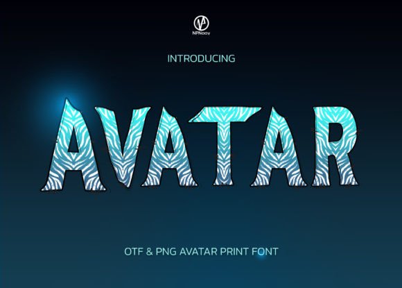 Avatar: A Bold Color Font for Creative Design