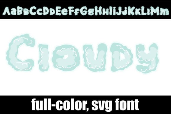 Cloudy: Soft Sky Lettering That Stitches With Intention