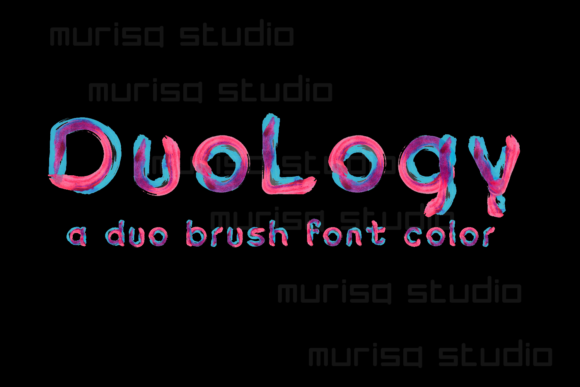 DuoLogy: A Standout Color Fonts Choice for Modern Publishers