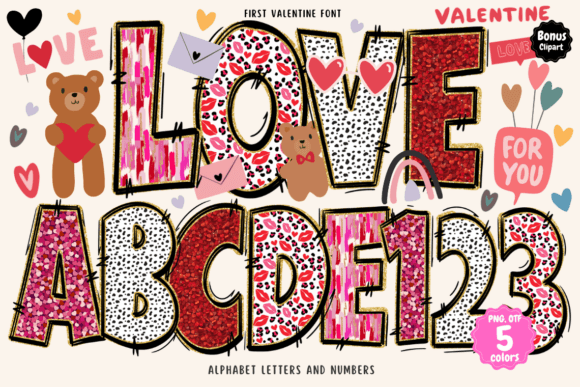 First Valentine: A Color Fonts Gem for Local Branding