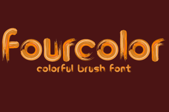 Fourcolor: A Vibrant Color Fonts Choice for Handmade Creators