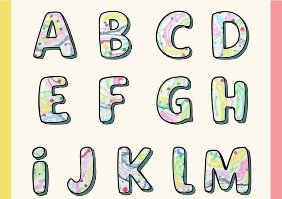 June: A Vibrant Color Font for Creative Design