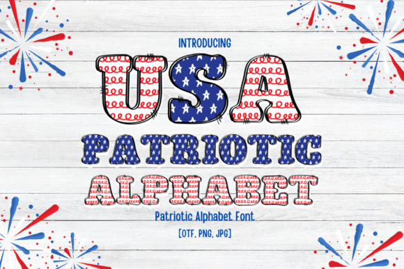 Patriotic Alphabet: A Color Fonts Review for Local Business Branding
