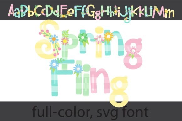 Spring Fling: A Whimsical Font That Stitches Like a Dream—With Caveats