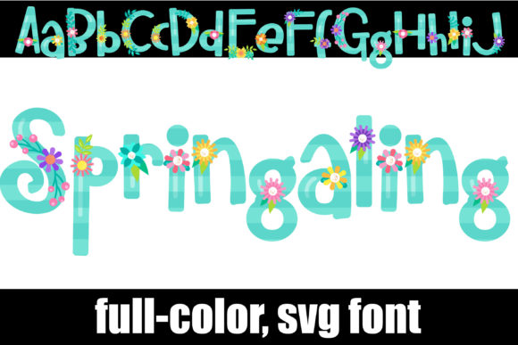 Springaling: A Pastel Color Fonts Gem for Handmade Brands