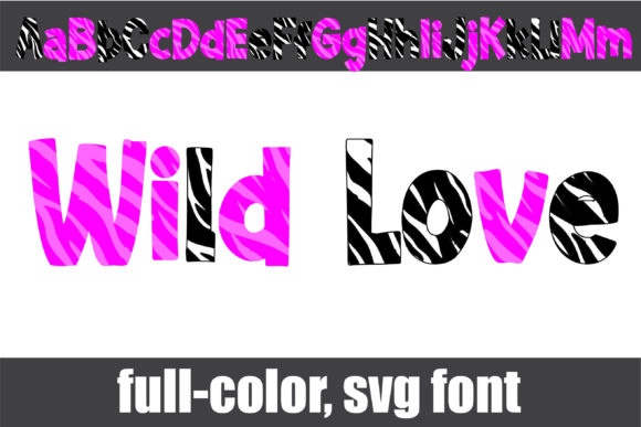Wild Love Fonts: A Color Fonts Review for Crafters